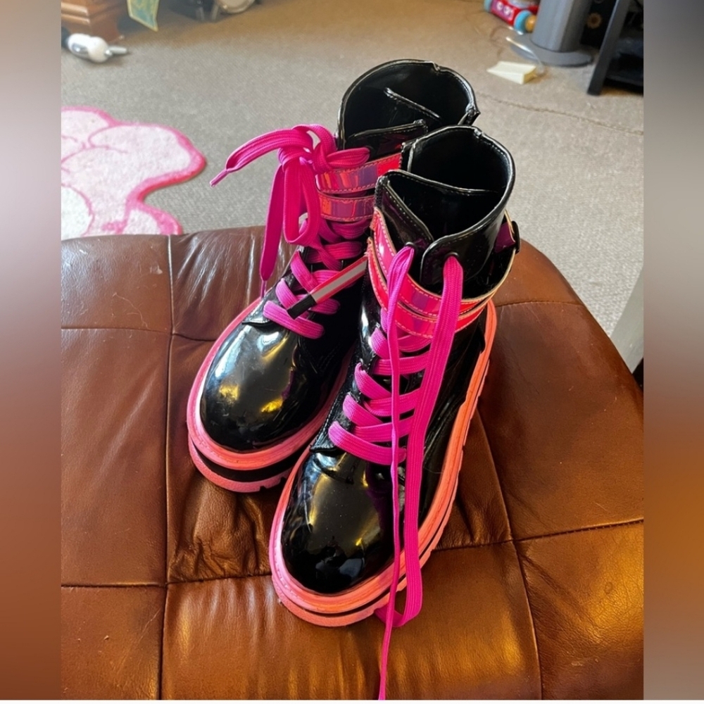 Demonia Slacker-52 Rave Boots